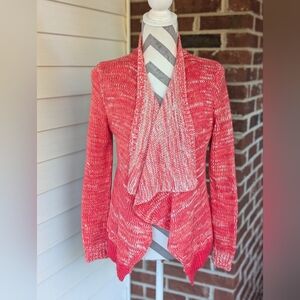 Women's Coral Drape Cardigan Sweater